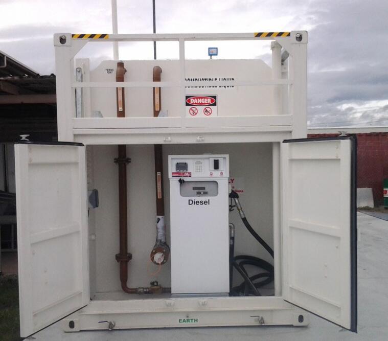 20FT and 40FT Petrol Storage Self Bunded Fuel Tank for Exported