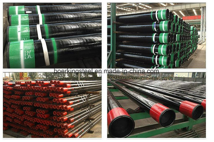 Chinese Supplier API J55/K55/N80/H40/P110 Steel Casing Pipe