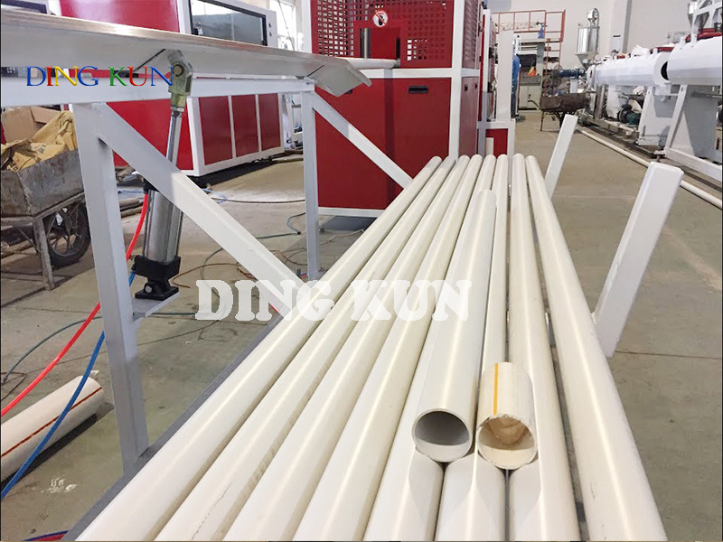 PVC Pipe Machining / PVC Pipe Extrusion