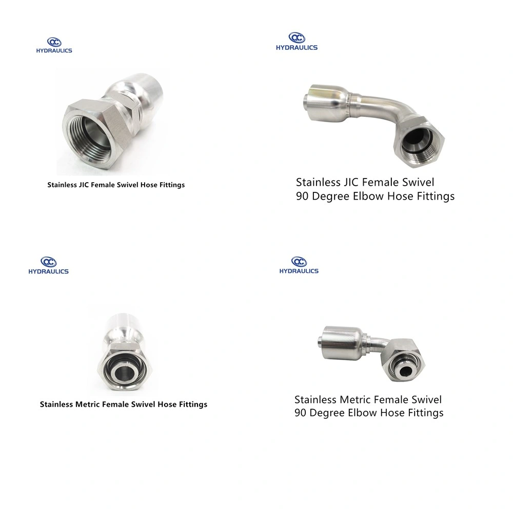 Stainless Steel Hose Fitting/Hydraulic Parts/Hydraulic Coupling/Pipe Fitting