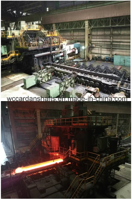 Wuxi Weicheng Custom Made Coupling Cardan Shaft Coupling /U Joint Shaft for Rolling Mill