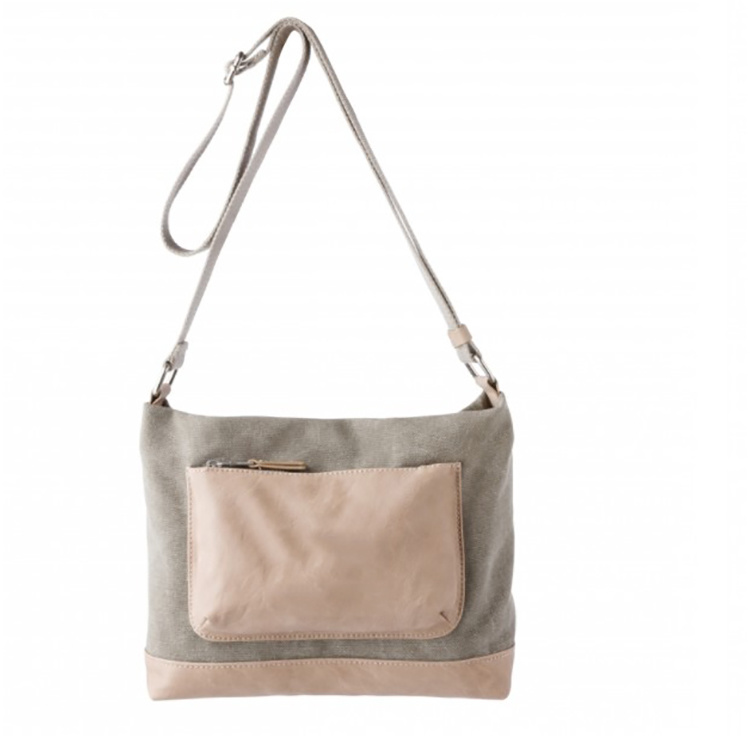 Manufacturer Supplier Fashion Canvas Sling Shoulder Bag