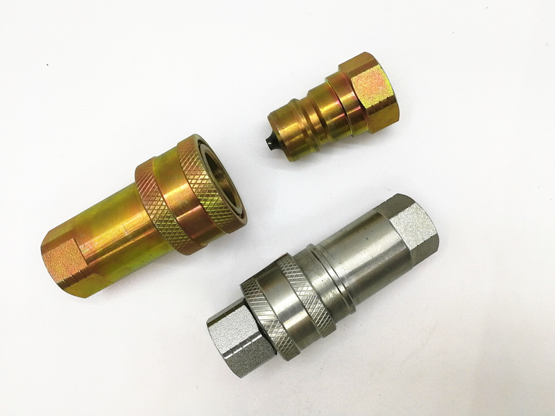 Yaa ISO7241-1A Close Type Hydraulic Quick Coupling of Steel