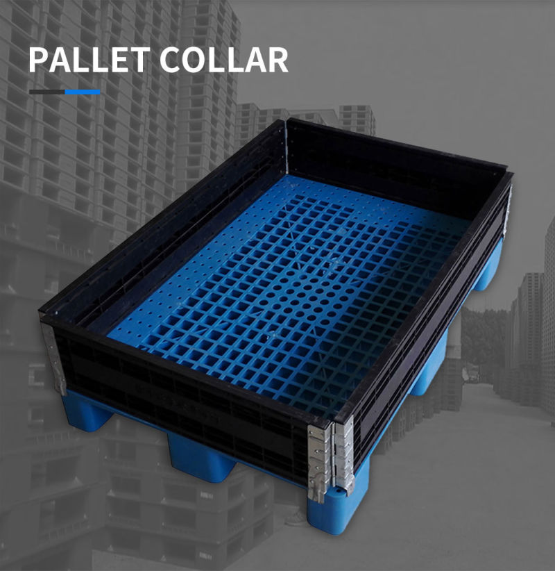 Customized Size Durable Stackable Plastic Pallet Collar Manufacturer Supplier