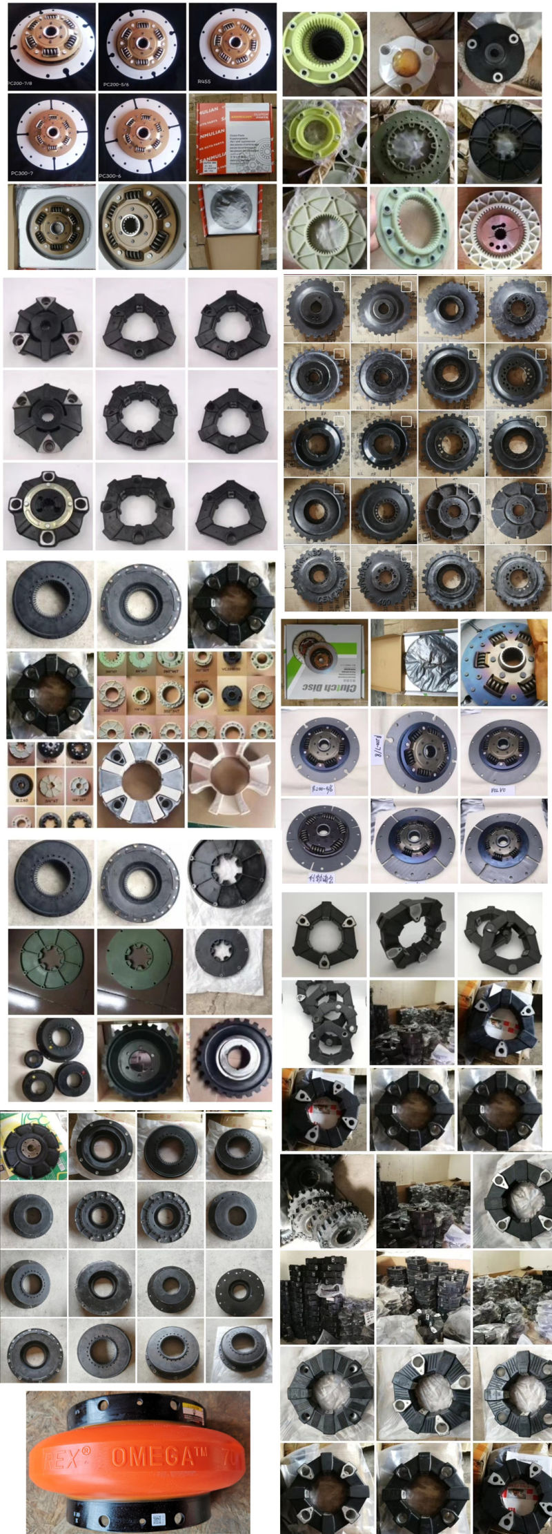 Air Compressor Parts Coupling Elastic Coupling Flexible Coupling