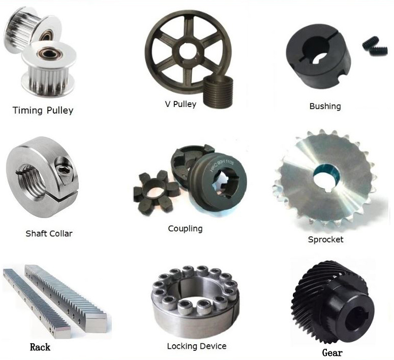 Oldham Couplings Set Screw/Clamp Type Flexible Coupling Motor Shaft Coupling