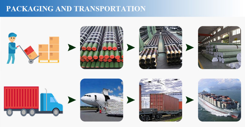 Oil OCTG J55, K55 Casing Steel Pipe for Oilfields