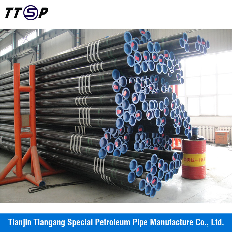 API OCTG Steel Casing and Tubing - Oilfield Service J55/K55/N80/P110.