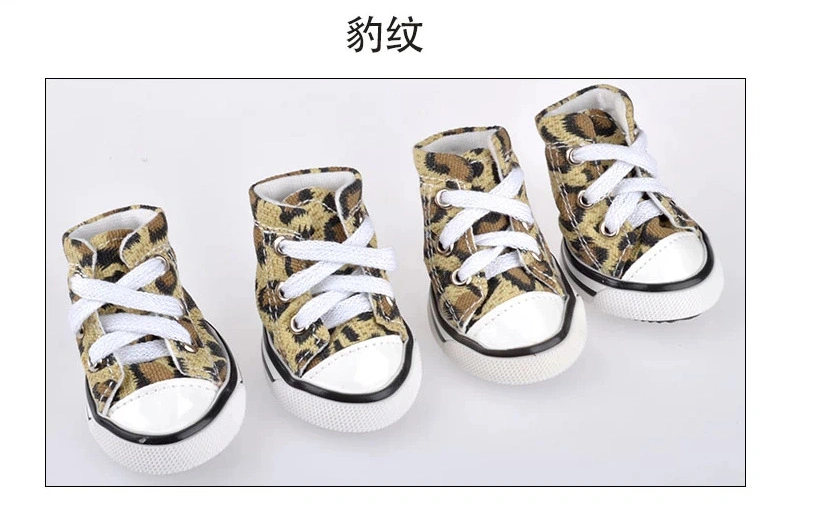 Non-Slip Shoes/Boots/Dog Breathable Canvas Shoes/Pet Shoes/Manufacturer Wholesale