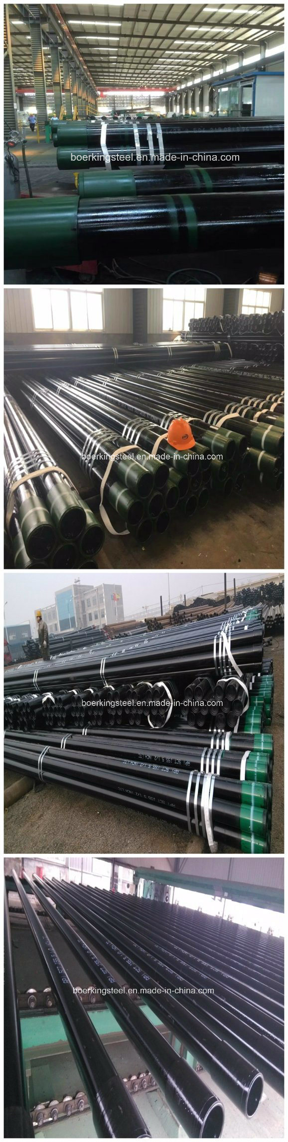 Chinese Supplier API J55/K55/N80/H40/P110 Steel Casing Pipe
