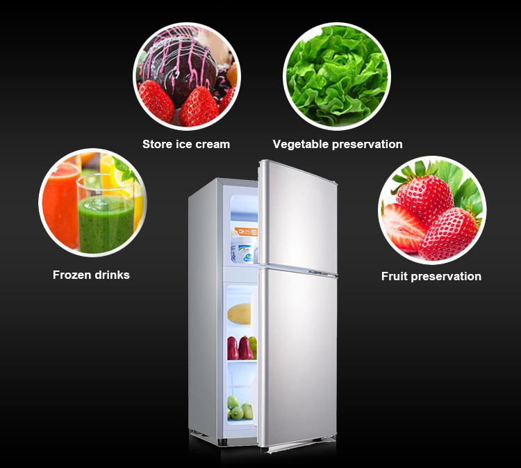 Single Door Mini Retro Refrigerator From China Factory Bc-98lh