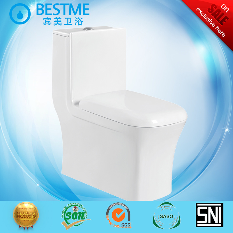 Bathroom Wc Toilet Sanitary One-Piece Toilet Ceamic Toilet Supplier Bc-2009