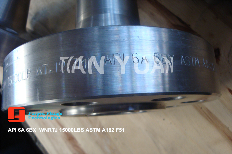 API 6A 6bx API 605, API 16D, API 17D ASTM A182 F51 Flange