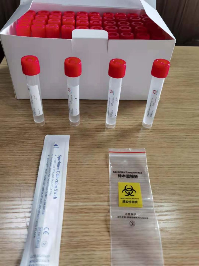 Factory Direct Sale CE 3ml Medical Disposable Virus Sampling Tube