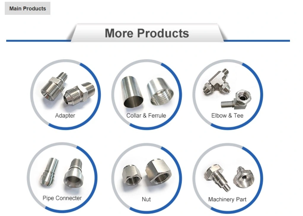 Inconel 625/825 CNC Machinery Stainless Steel Tube Swivel Fitting, NPT Joint Pipe Coupling