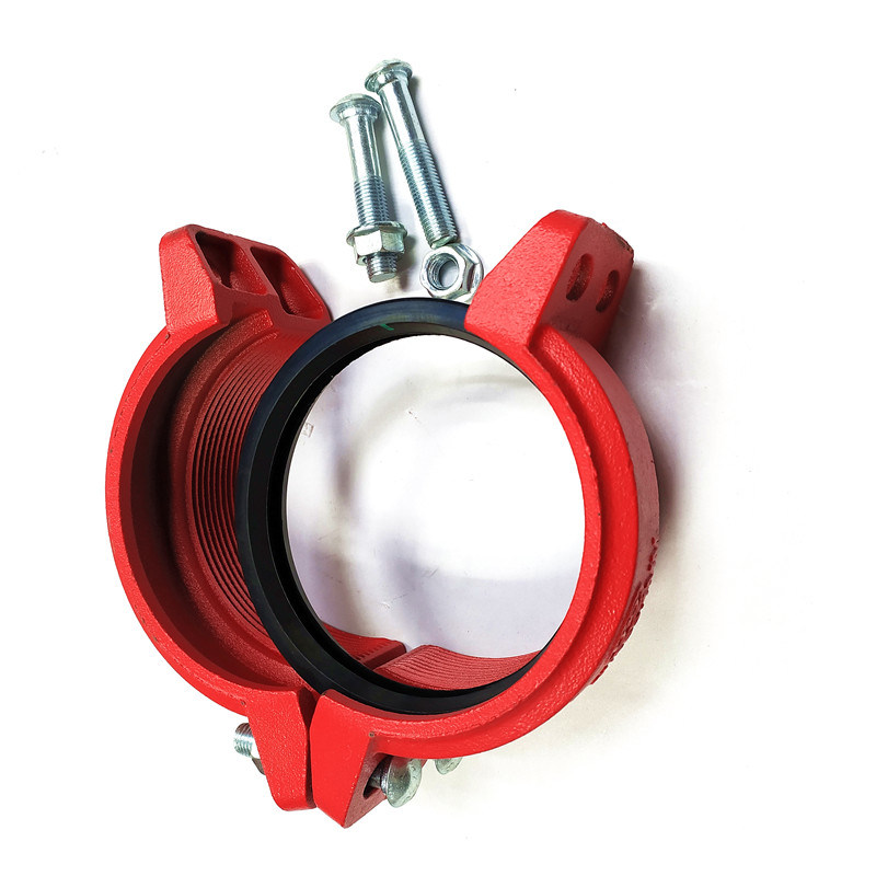 Grooved Pipe Fitting Rigid Flexible Coupling for Fire Protection System
