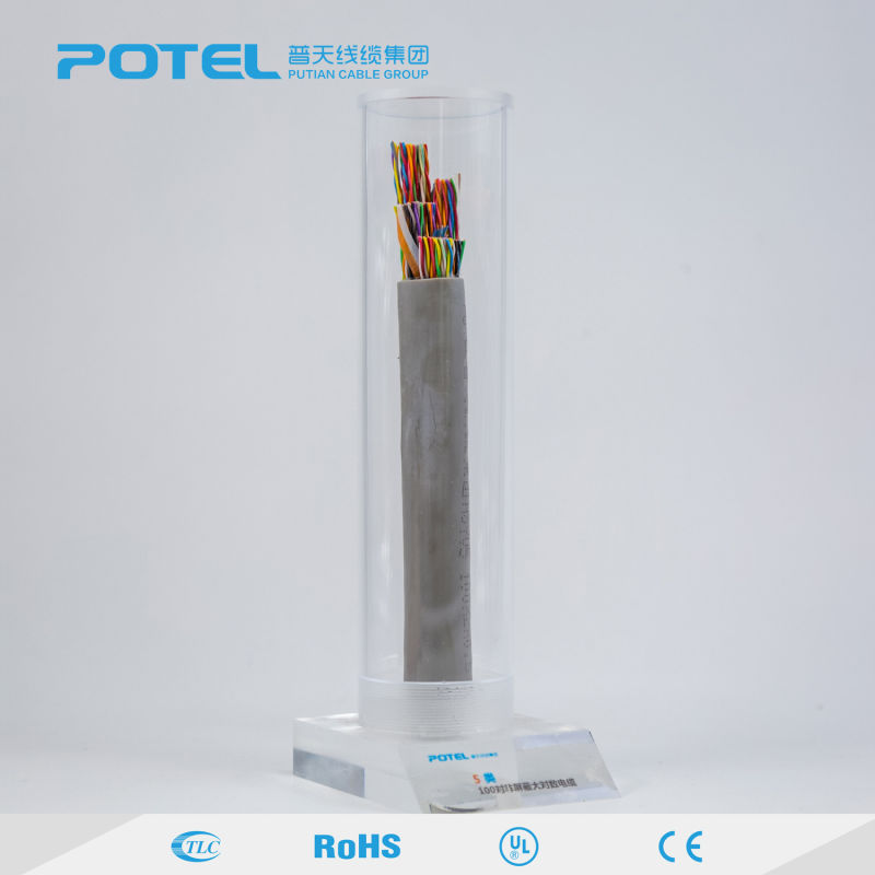 Cat5 UTP Communication Pure Copper 100 Muti Pairs Data Cable