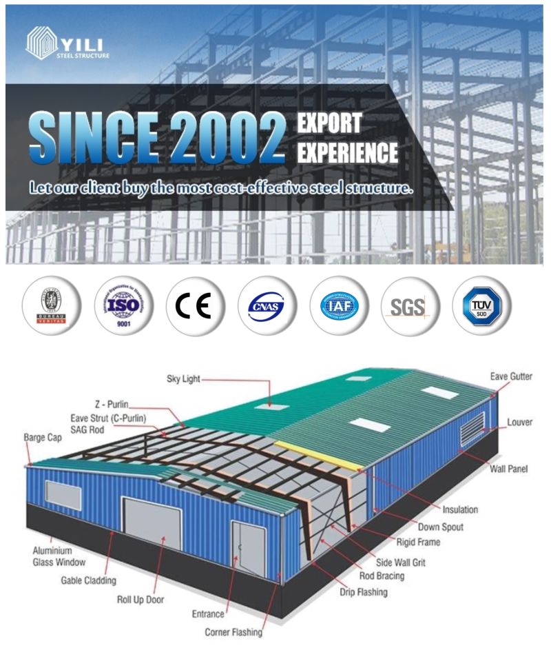 China Manufacturer Supply Steel Warehouse Manufacturer China