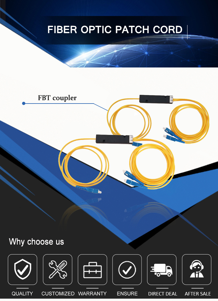 High Quality 1*2 Upc ABS Box Fbt Splitter Coupler