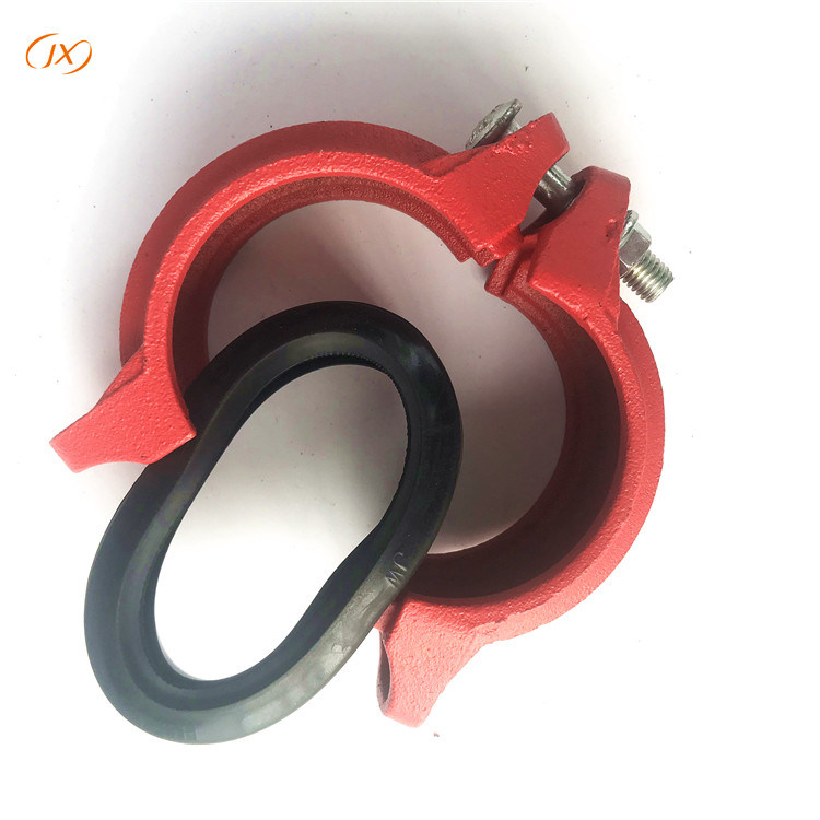 Manufacturer Ductile Iron Grooved Pipe Fitting Coupling
