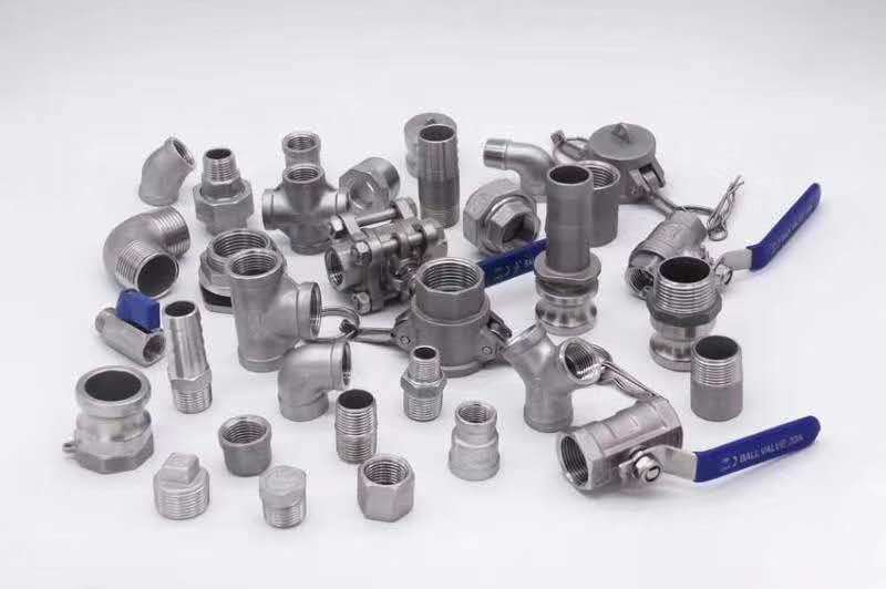 Stainless Steel Pipe Fittings Union Connector for Ball Valve