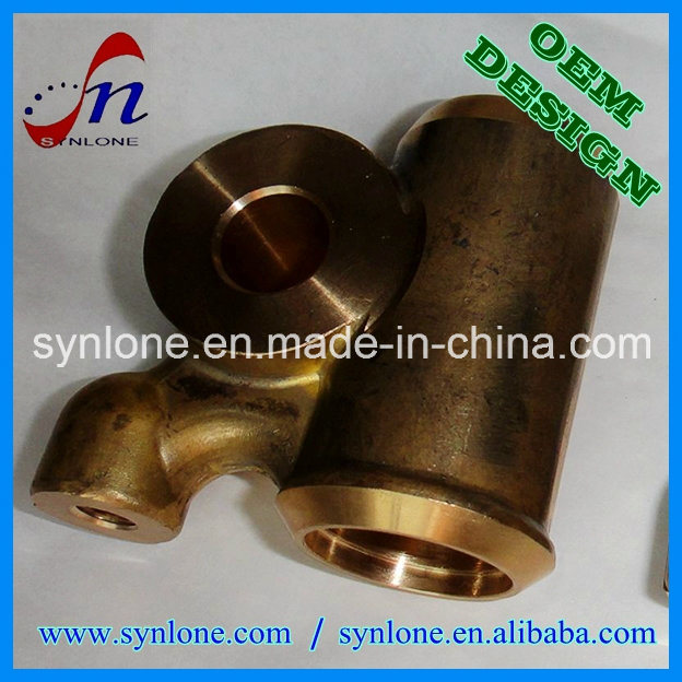 Customized Machining Brass Pipe Fitting for Water Pipe Connector