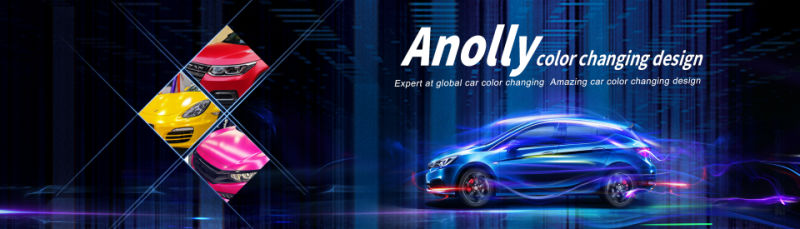 Anolly Factory Glossy Metallic Car Stickers Wrap Vinyl