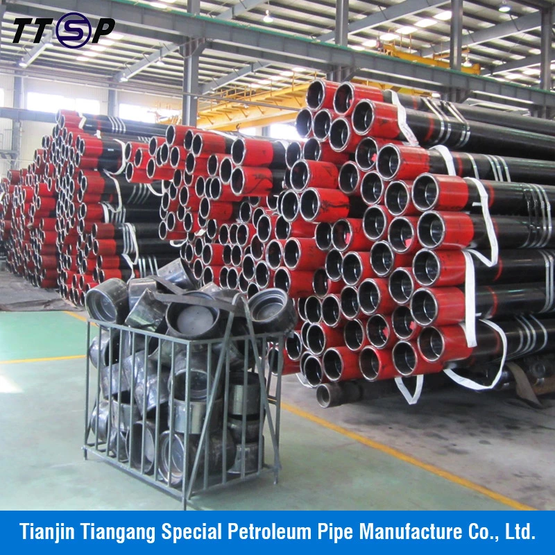 Oil Casing Pipe, Tubing Pipe, Coupling (J55/K55/N80/L80/P110/C95)