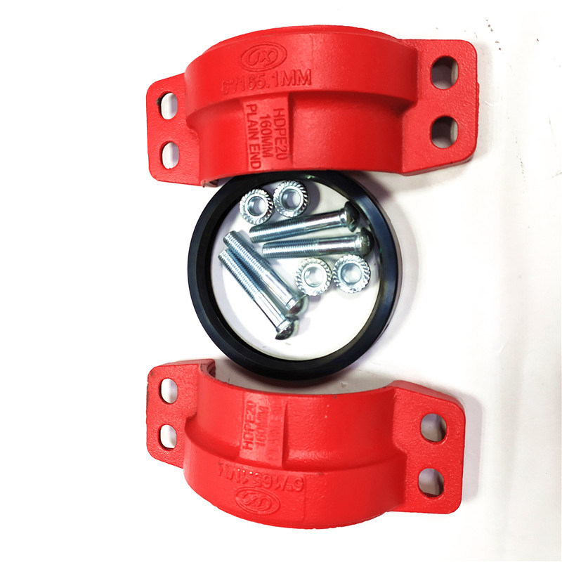 Fire Protection Pipe Fittings HDPE 997 Style Coupling