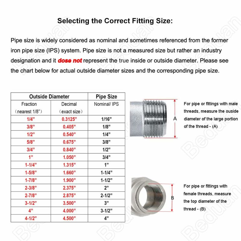 Pneumatic Component, Pipe Coupling, Bsp / NPT Forged Stainless Steel Union