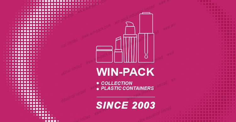 Winpack Manufacturer Sell Plastic Lotion Bottle 150ml with Aluminum Collar