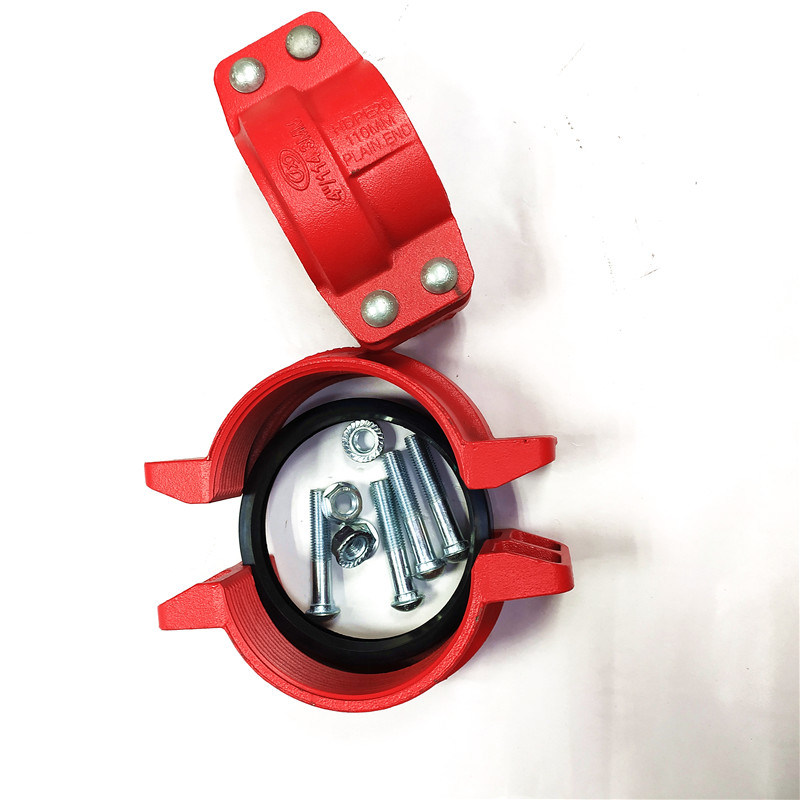 Fire Protection Pipe Fittings HDPE 997 Style Coupling