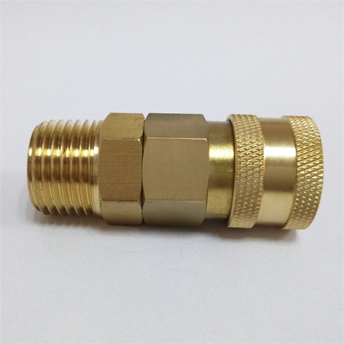 High Pressure Brass Male Thread Water Quick Coupling