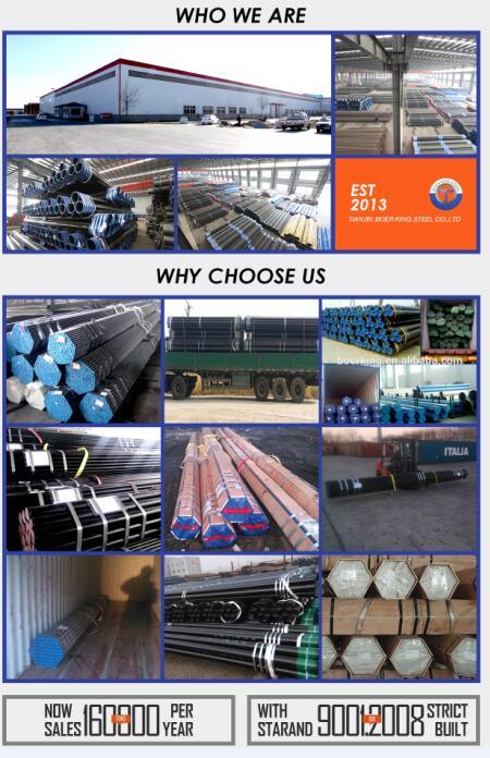 N80/L80/P95/Q125/V150 Welded Drill Steel Pipe with Coupling Nue/Eue/Btc/Ltc/Stc/Vam