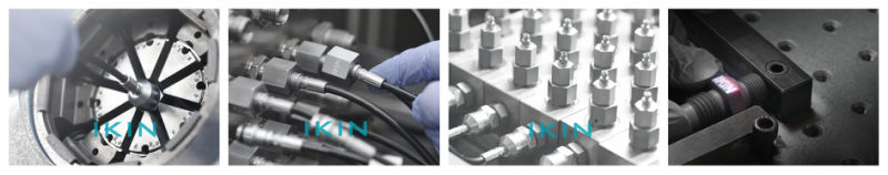 Ikin 24 Degree Male Cone Test Coupling Manufacturer High Pressure Hydraulic Adaptor