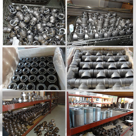 Forged CS/Ss Steel NPT Threaded Couplings Half Couplings with 3000lbs/2000lbs