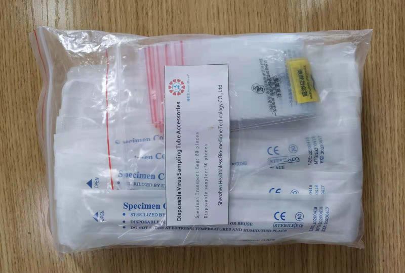 Factory Direct Sale CE 3ml Medical Disposable Virus Sampling Tube