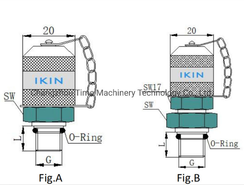 Reliable Manufacturer Ikin SD Test Couplings Stud Hydraulic Test Fittings