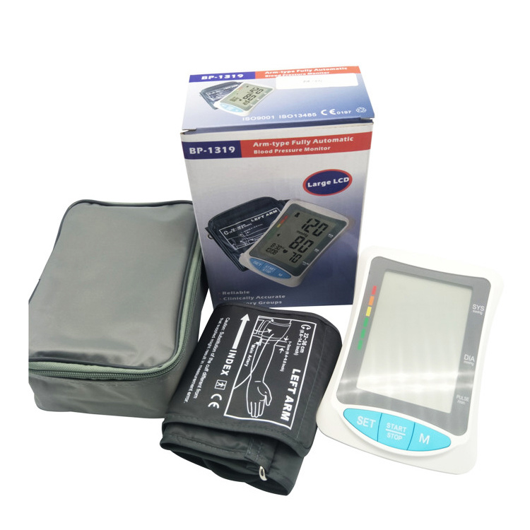 Upper Digital Arm Blood Pressure Monitor with Cuff