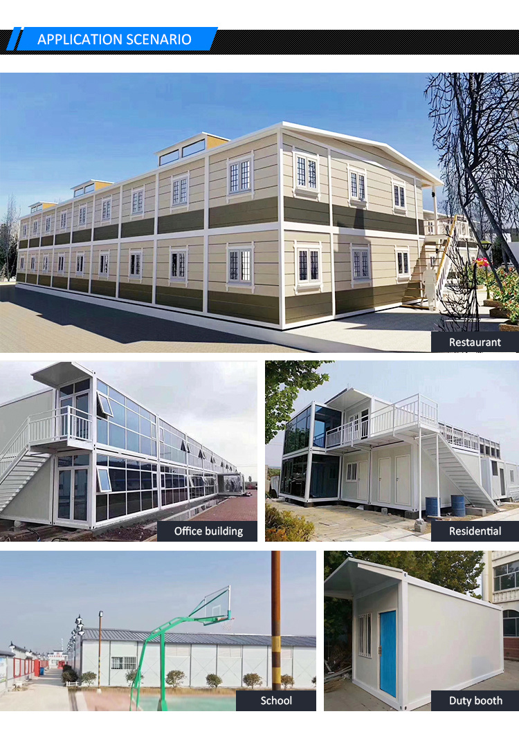 Luxury Modern Design Low Cost Small Residential Prefabricated Houses India