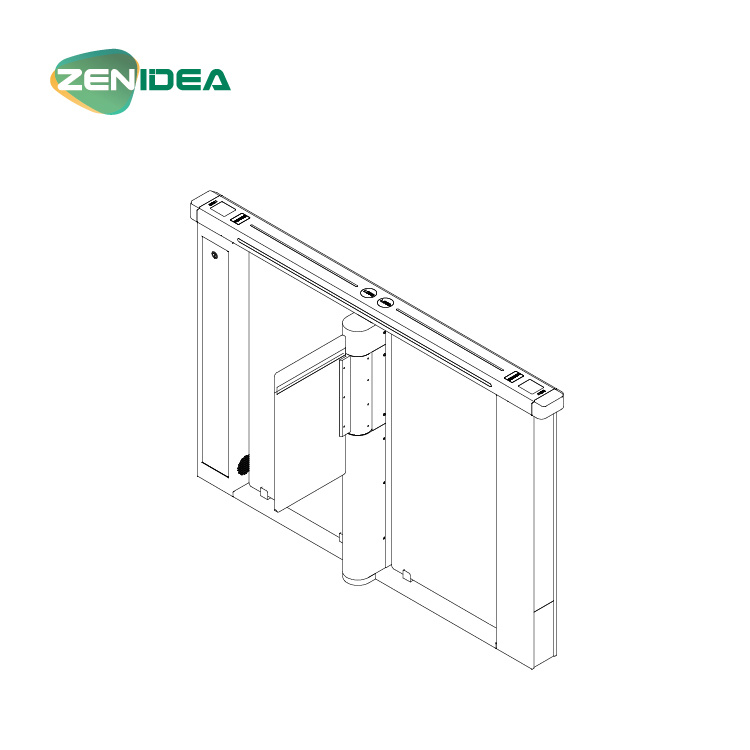 Electronic Turnstile Gate of Swing Barrier Entrance Gate with RFID Access Control