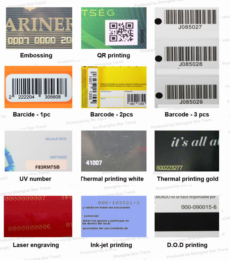Preprinted Proximity Chip 125kHz Plastic RFID Card for Access Control