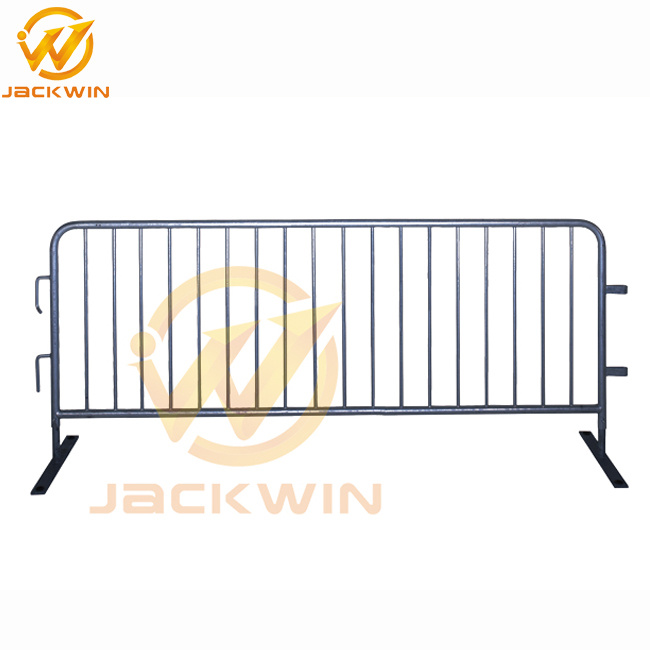 Hot Dipped Galvanized Customized Metal Concrete Road Pedestrian Barrier