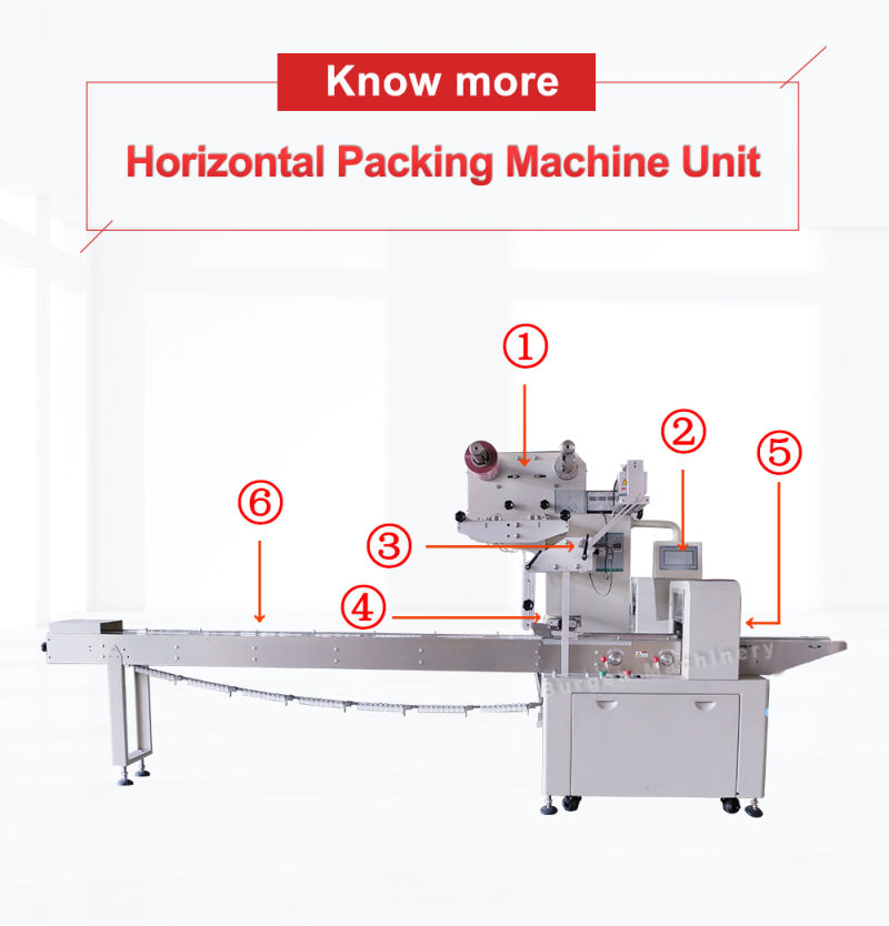 Manufacturer Supply Flow Packing Machine of Ice Popsicles/Candy/ Lollipop
