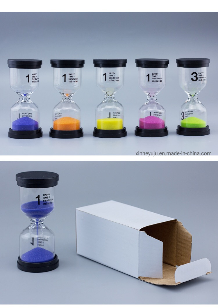Laconic Plastic Sand Timer Hourglass for School Teaching, Performance Evaluation