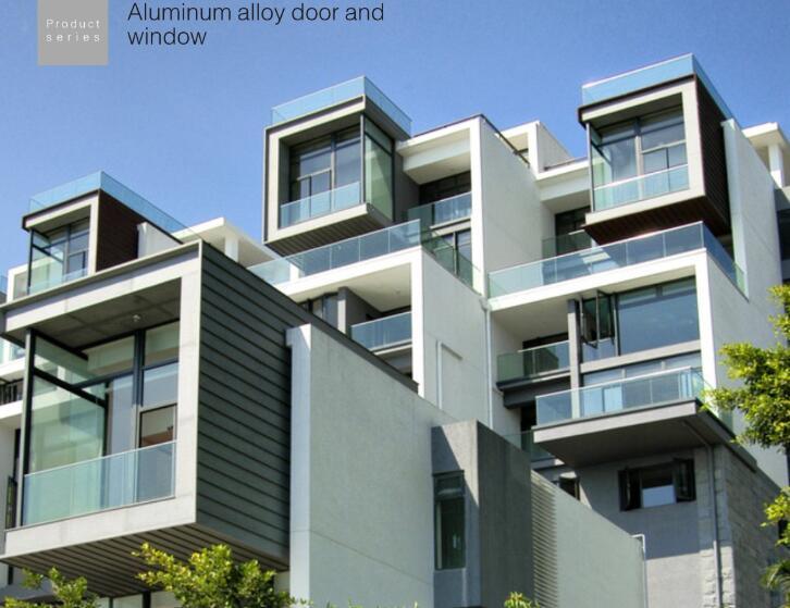 Roomeye Building Materials Aluminum Sliding Door Security Doors with Double Glazing