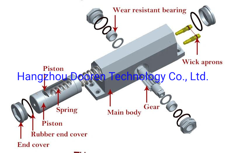 Adjustable Door Closer for Aluminum Swing Door with CE
