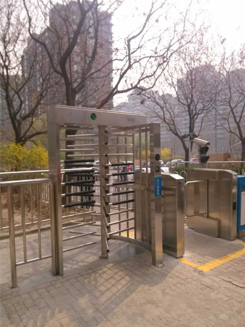 Smart Turnstile Hotel Management System Turnstile Qr Code Reader Full Height Turnstile