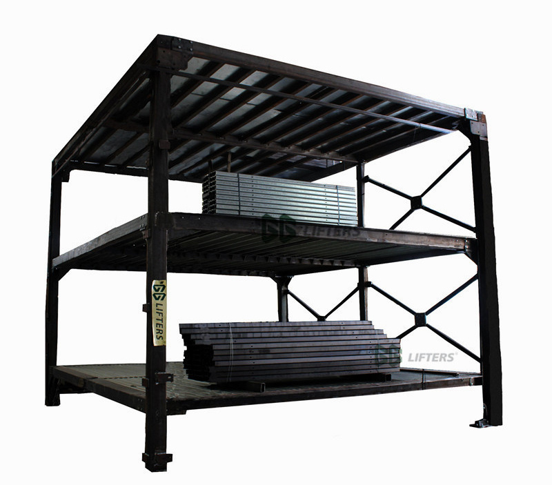 Double Car Stackers Multi-level Car parking system lift