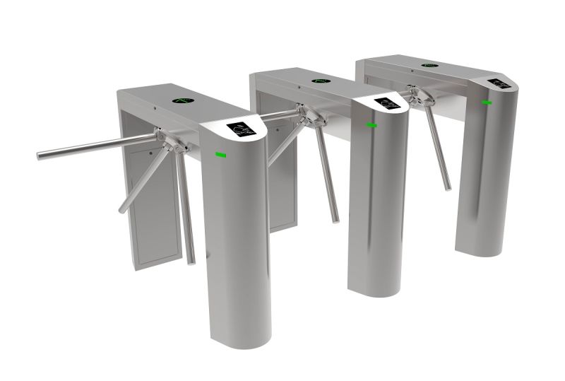 Stainless Steel Housing Gate Tripod Turnstile 3 Roller Arm Gate